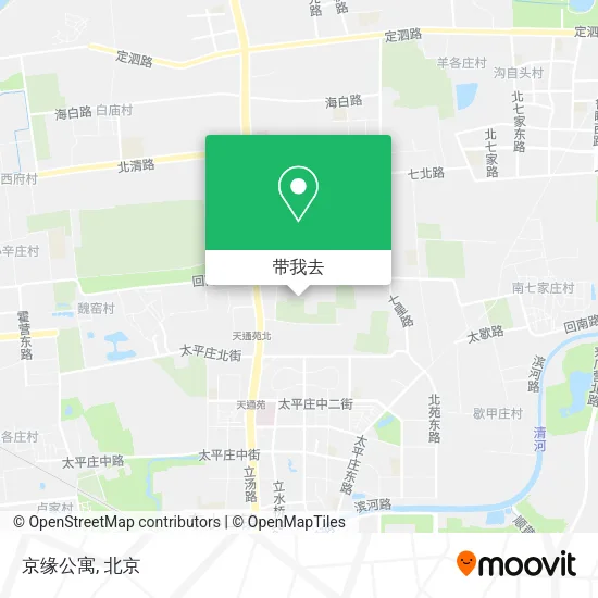 京缘公寓地图