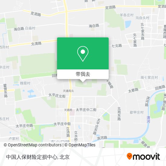 中国人保财险定损中心地图