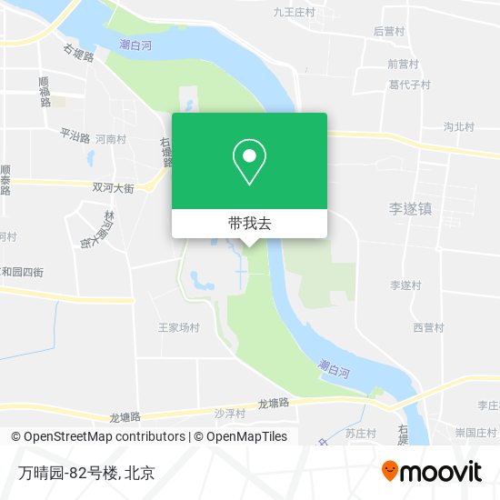 万晴园-82号楼地图