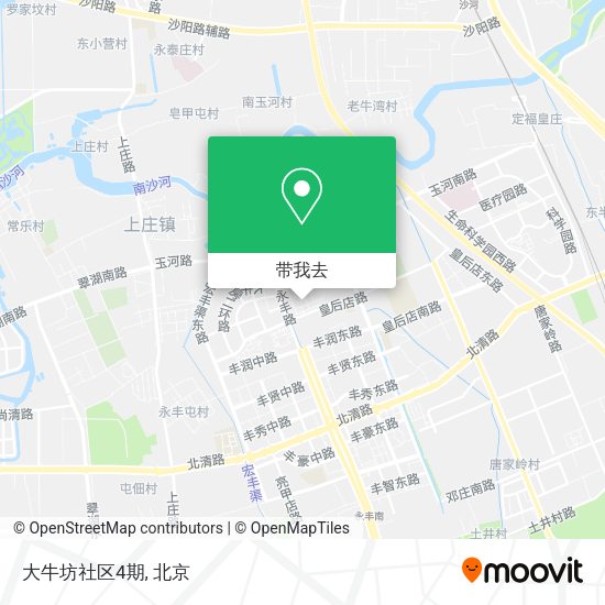 大牛坊社区4期地图
