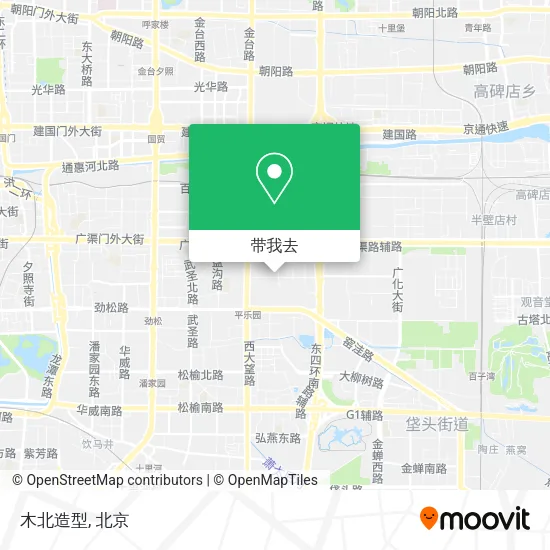 木北造型地图