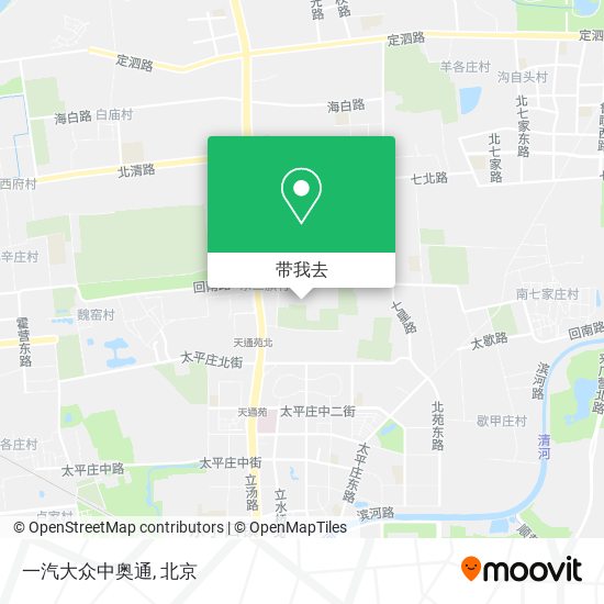一汽大众中奥通地图