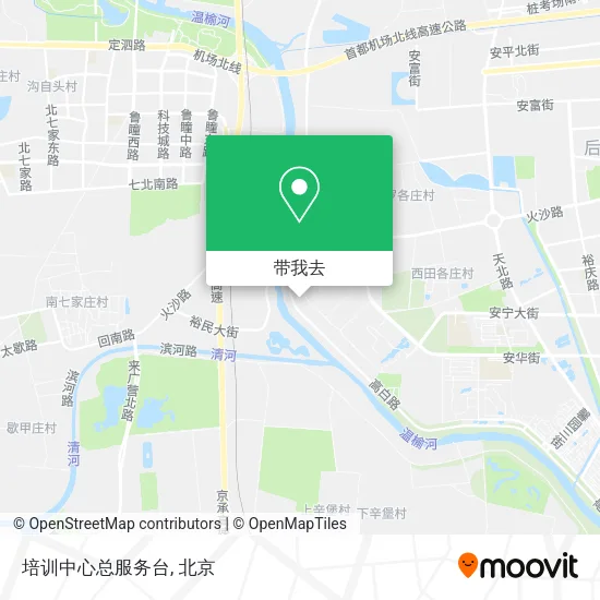 培训中心总服务台地图