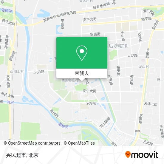 兴民超市地图