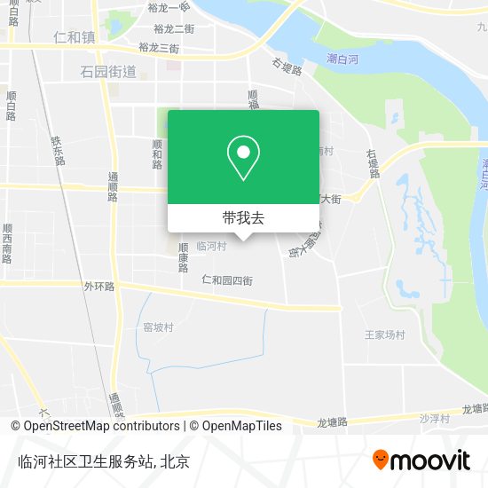 临河社区卫生服务站地图