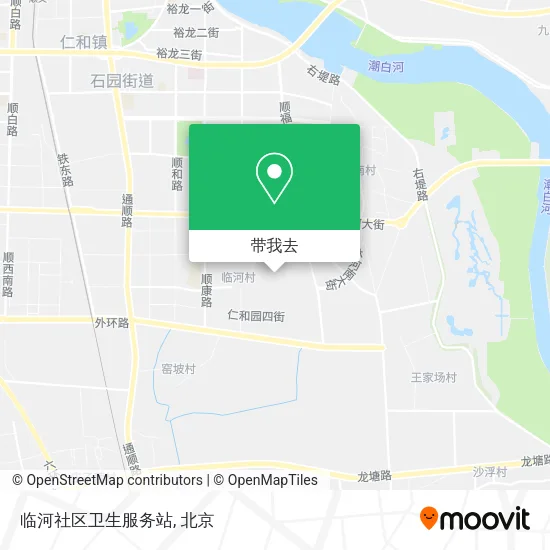 临河社区卫生服务站地图