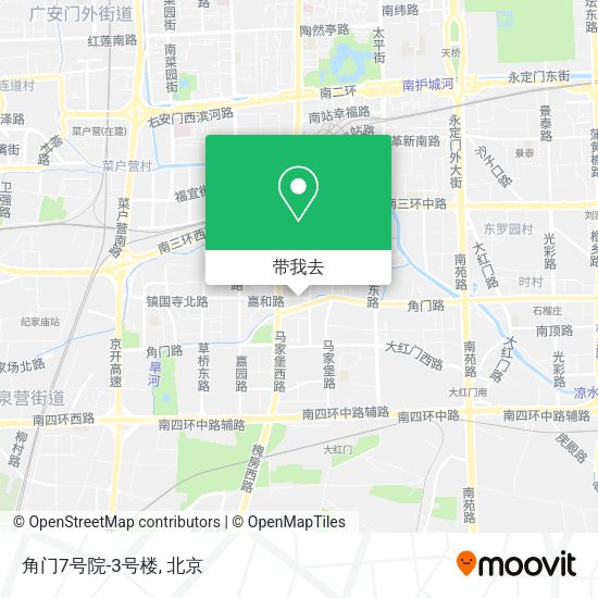 角门7号院-3号楼地图