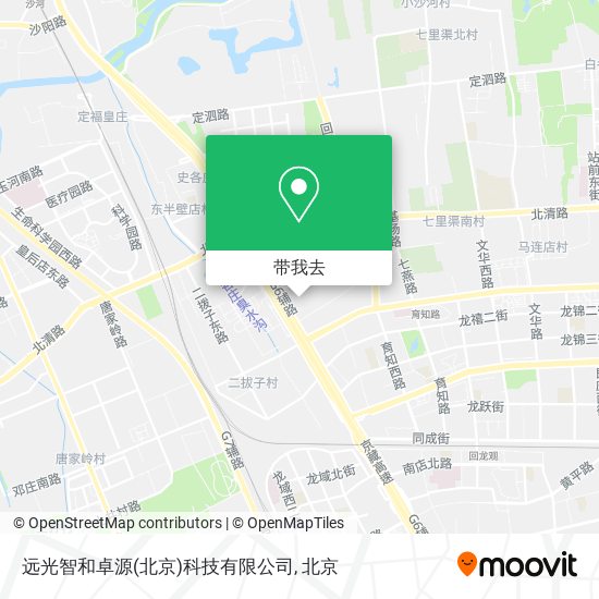 远光智和卓源(北京)科技有限公司地图