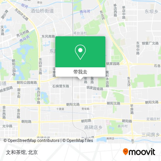 文和茶馆地图