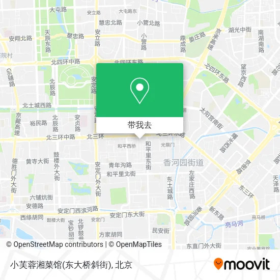 小芙蓉湘菜馆(东大桥斜街)地图