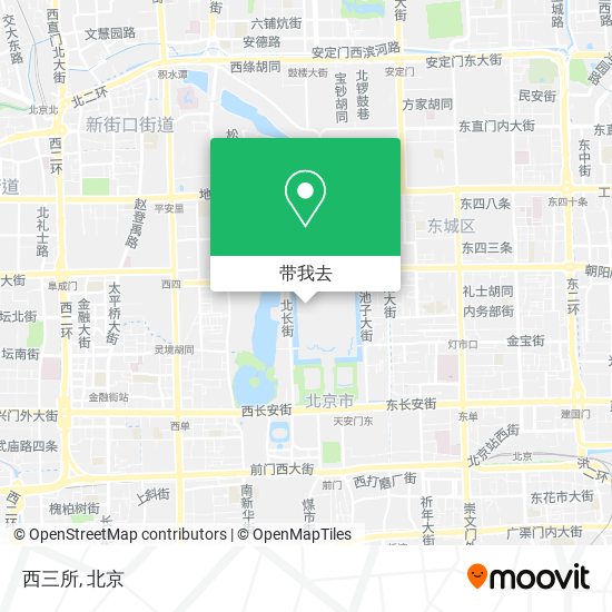 西三所地图