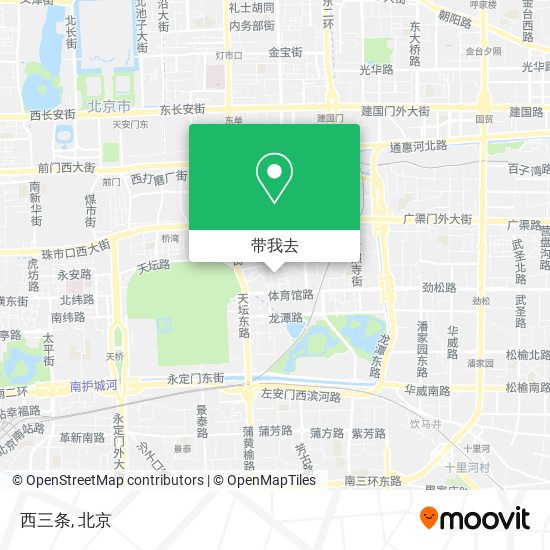 西三条地图