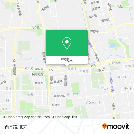 西三路地图