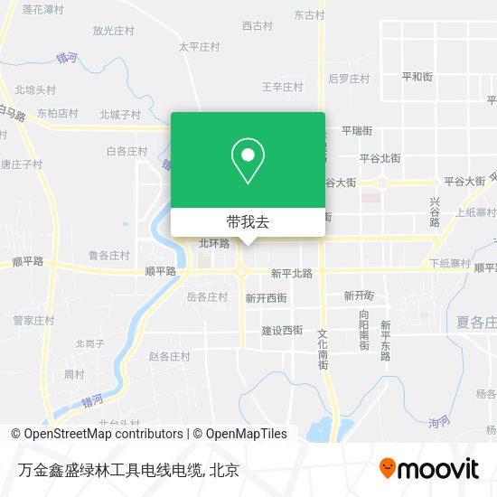 万金鑫盛绿林工具电线电缆地图