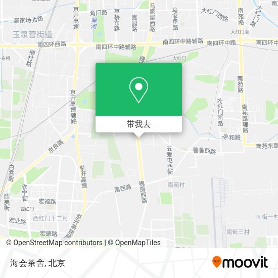 海会茶舍地图