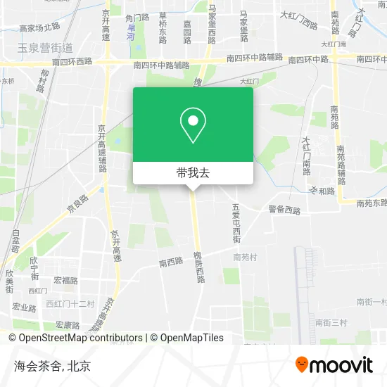 海会茶舍地图