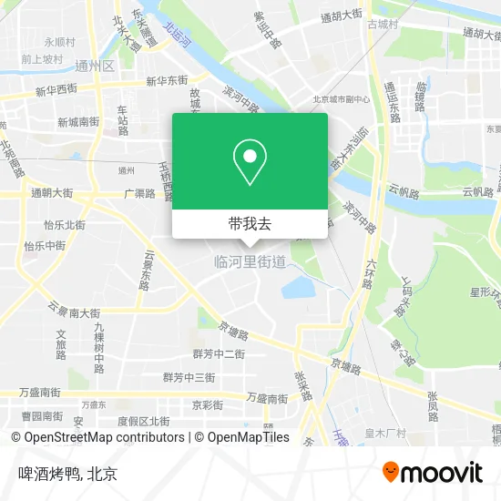 啤酒烤鸭地图