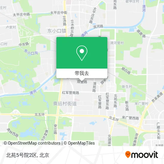 北苑5号院2区地图