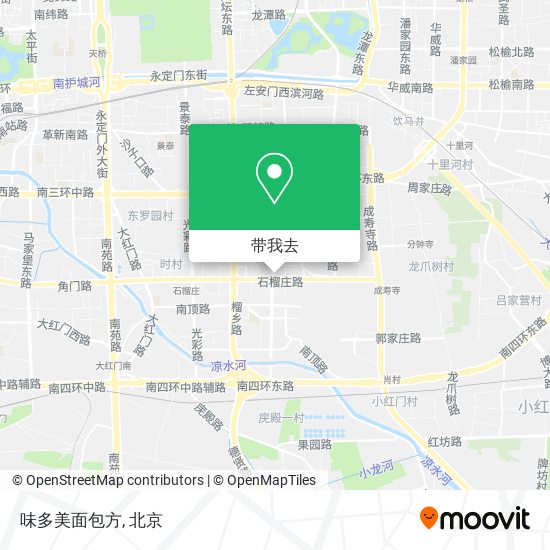 味多美面包方地图