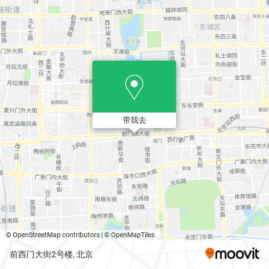 前西门大街2号楼地图