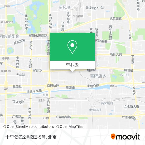 十里堡乙2号院2-5号地图