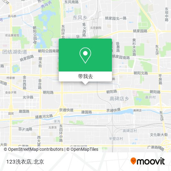 123洗衣店地图