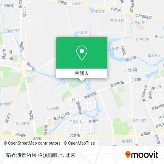 稻香湖景酒店-临溪咖啡厅地图