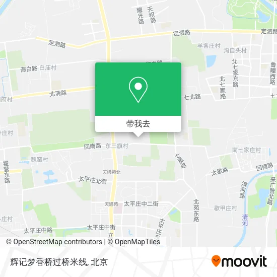 辉记梦香桥过桥米线地图