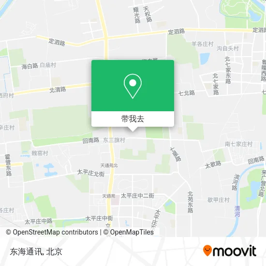 东海通讯地图