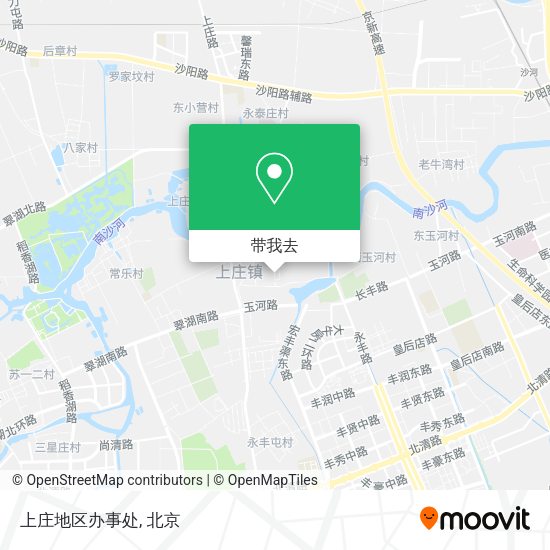 上庄地区办事处地图