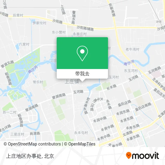 上庄地区办事处地图