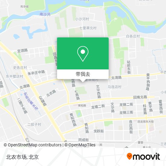 北农市场地图
