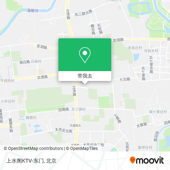 上水阁KTV-东门地图