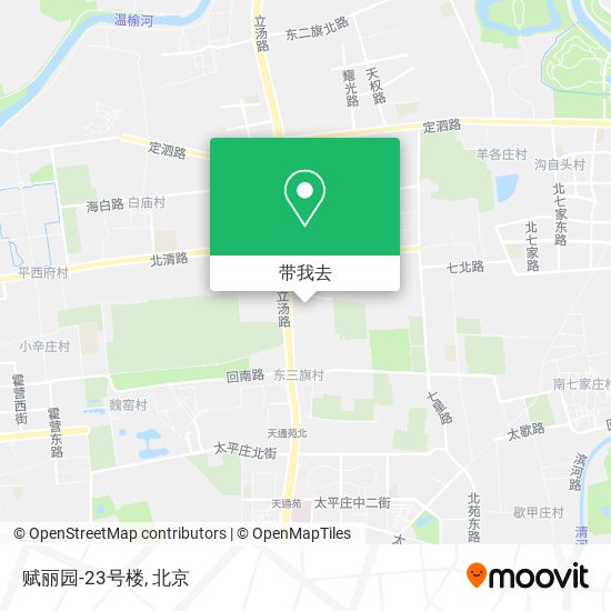 赋丽园-23号楼地图