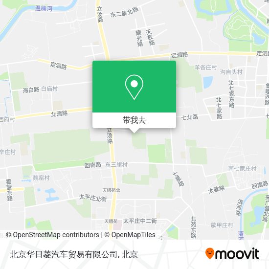 北京华日菱汽车贸易有限公司地图