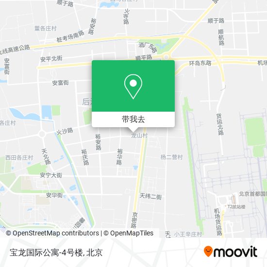 宝龙国际公寓-4号楼地图