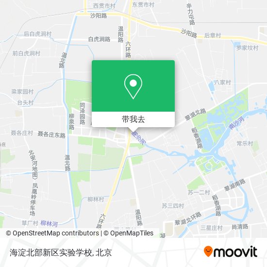海淀北部新区实验学校地图
