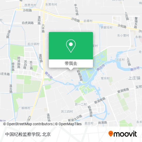 中国纪检监察学院地图