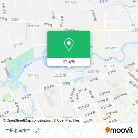 兰州老马拉面地图