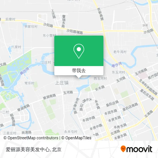 爱丽源美容美发中心地图