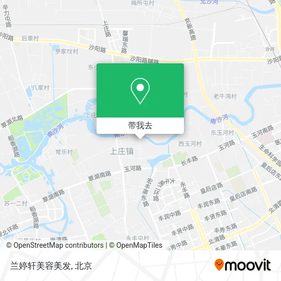 兰婷轩美容美发地图