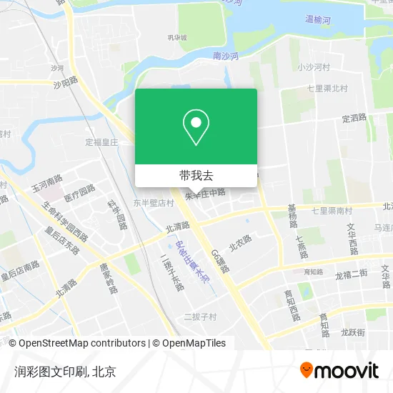 润彩图文印刷地图