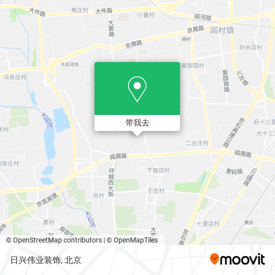 日兴伟业装饰地图