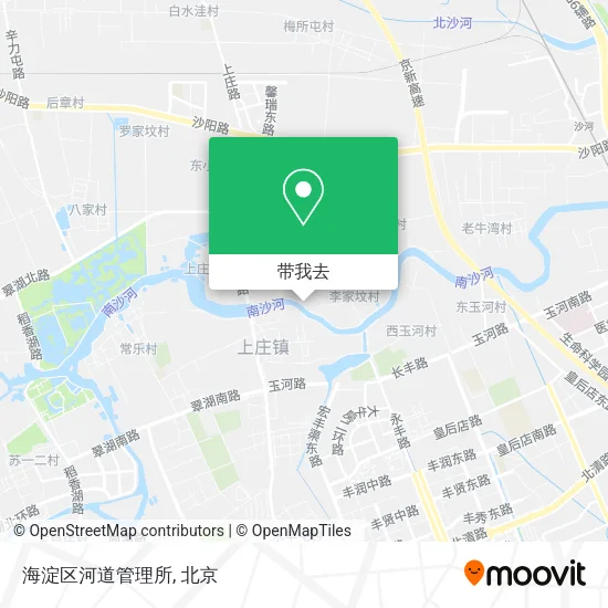 海淀区河道管理所地图