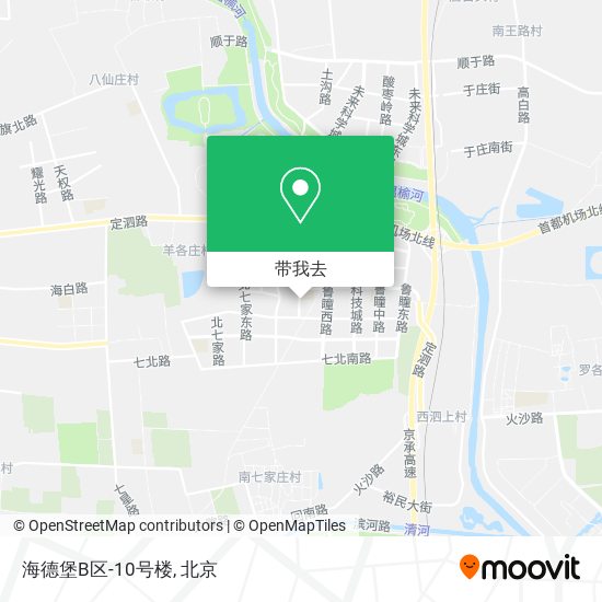 海德堡B区-10号楼地图