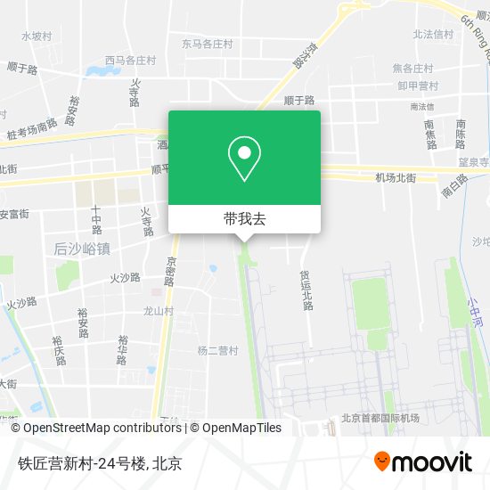 铁匠营新村-24号楼地图