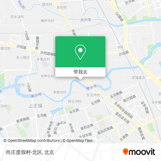 尚庄度假村-北区地图