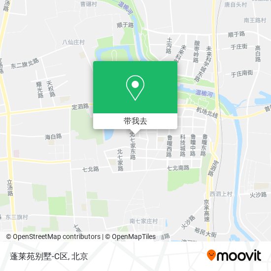 蓬莱苑别墅-C区地图