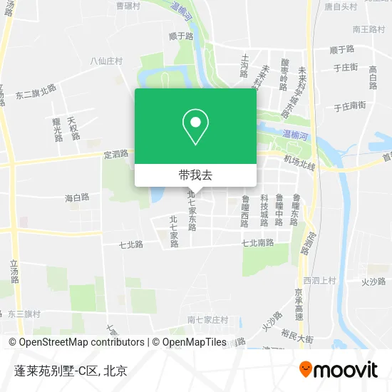 蓬莱苑别墅-C区地图
