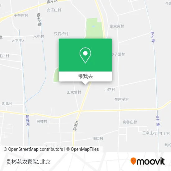贵彬苑农家院地图